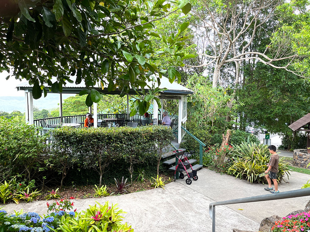 maleny botanic gardens aviary tour