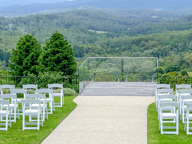 See Beautiful ceremony locations on the Maleny Wedding Festival