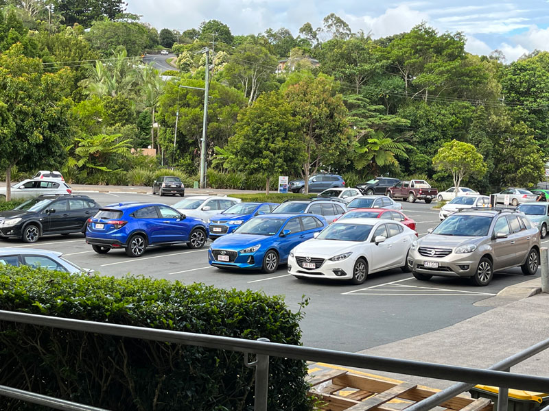 New Carparks added behind Maleny IGA in 2014 