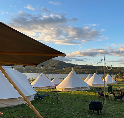 Sunshine Glamping can accommodate 100 guests