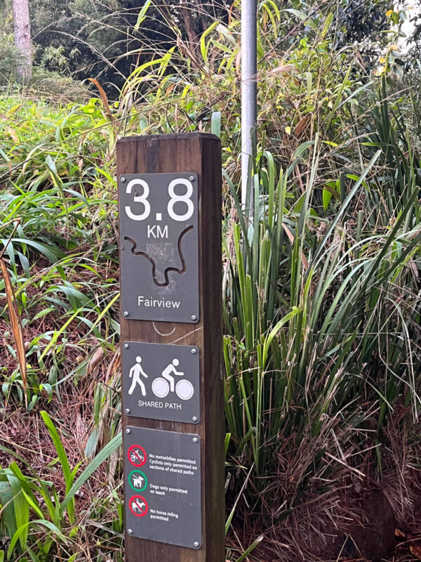 walking Maleny Trail is well sign -
posted