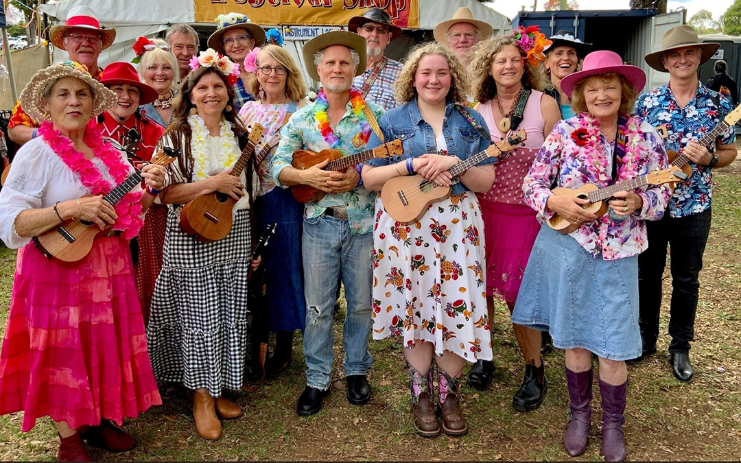 Maleny Ukulele at maleny Music Festival 2024